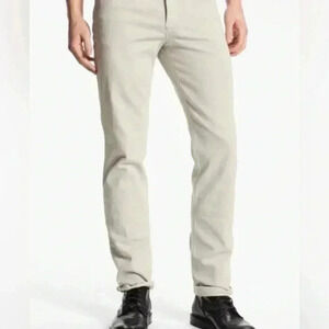 Zadig & Voltaire trendy cream lightweight 5  pckt casual slim fit denim jean 29